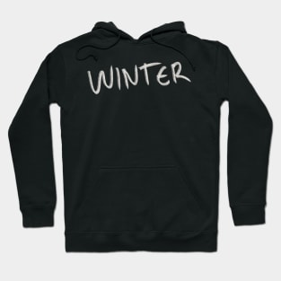 Hand Drawn Winter Hoodie